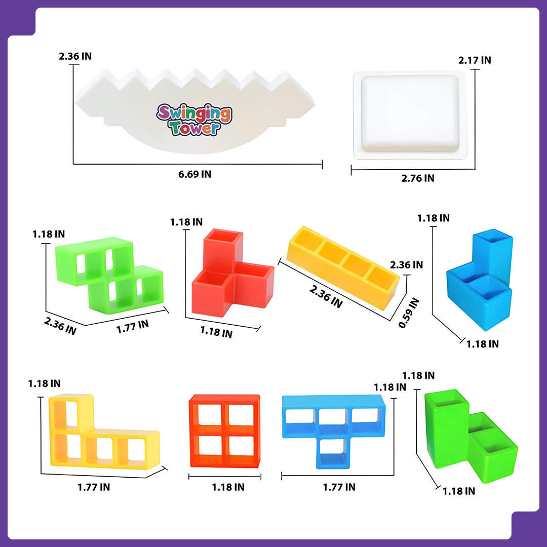 💥Swinging Tower Game || Perfect For Kids & Adults 👨👩👦👦 Mind Game🔥