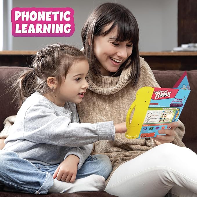 📕Intelligence Book || Musical Educational Phonetic Learning Book 3 + Year Kids