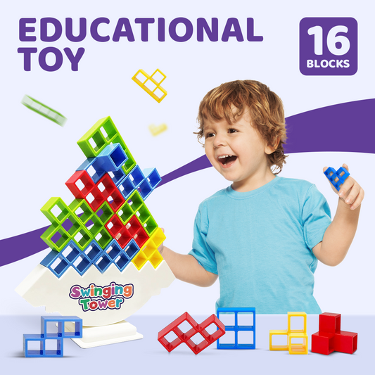 💥Swinging Tower Game || Perfect For Kids & Adults 👨‍👩‍👦‍👦 Mind Game🔥