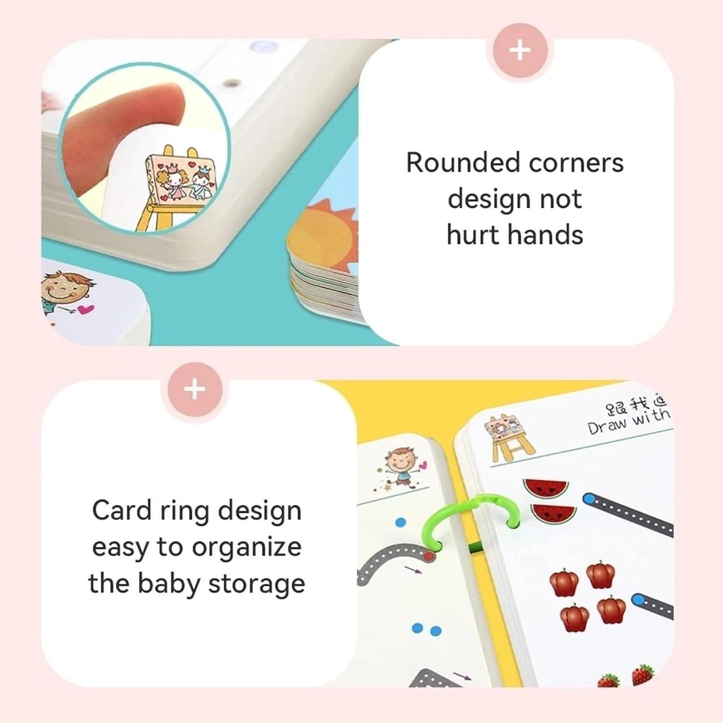 Reusable Tracing Book With 68 Pages + FREE Learning 2000+ pages PDF worksheet for kids📚